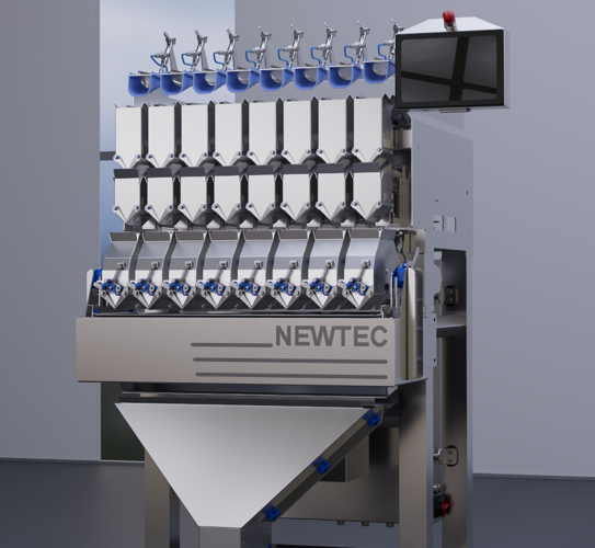 High-Speed Weighing Machine Launched for Processed Food by Newtec